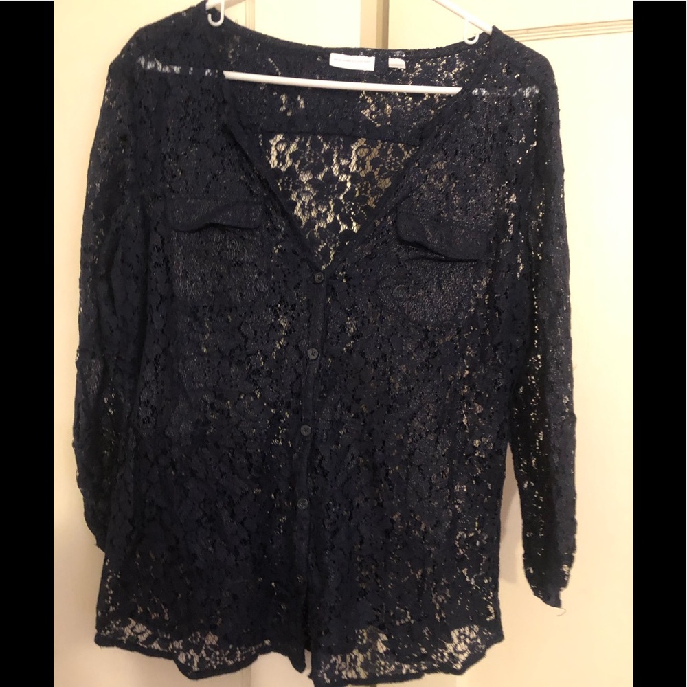 New York and company lace top